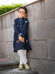 Stary Night - Block Print Kurta Pajama