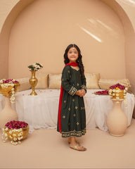 Emarald Aura Frock - Girl