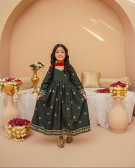 Emarald Aura Frock - Girl