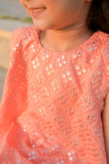 Silver Whisper Peach - Girl