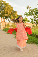 Silver Whisper Peach - Girl