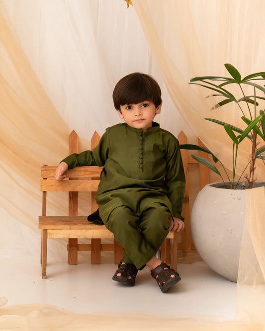 CHO31 - Olive Green Boy Mini