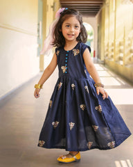 Stary Night  - Block Print Frock