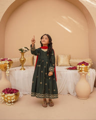 Emarald Aura Frock - Girl