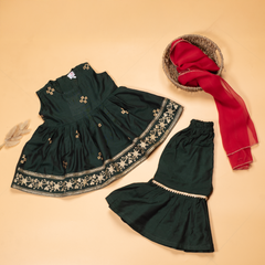 Emarald Aura Gharara - Infant